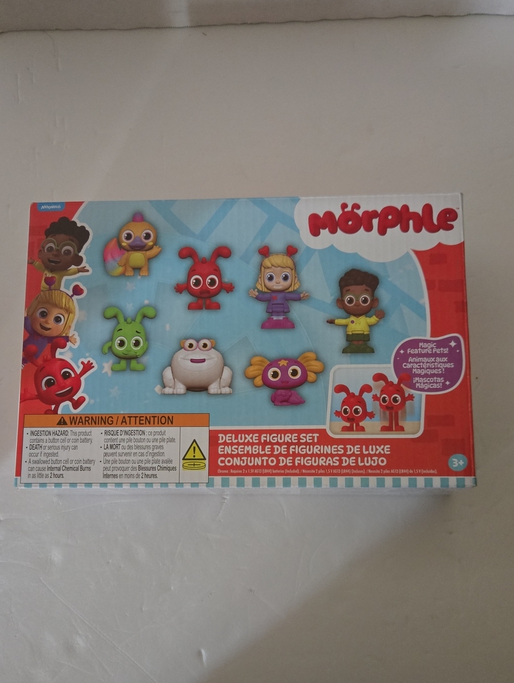 MORPHLE DELUXE FIGURE SET Magic pets Mila Jordie Animi Chroma Gobblefrog Orphle